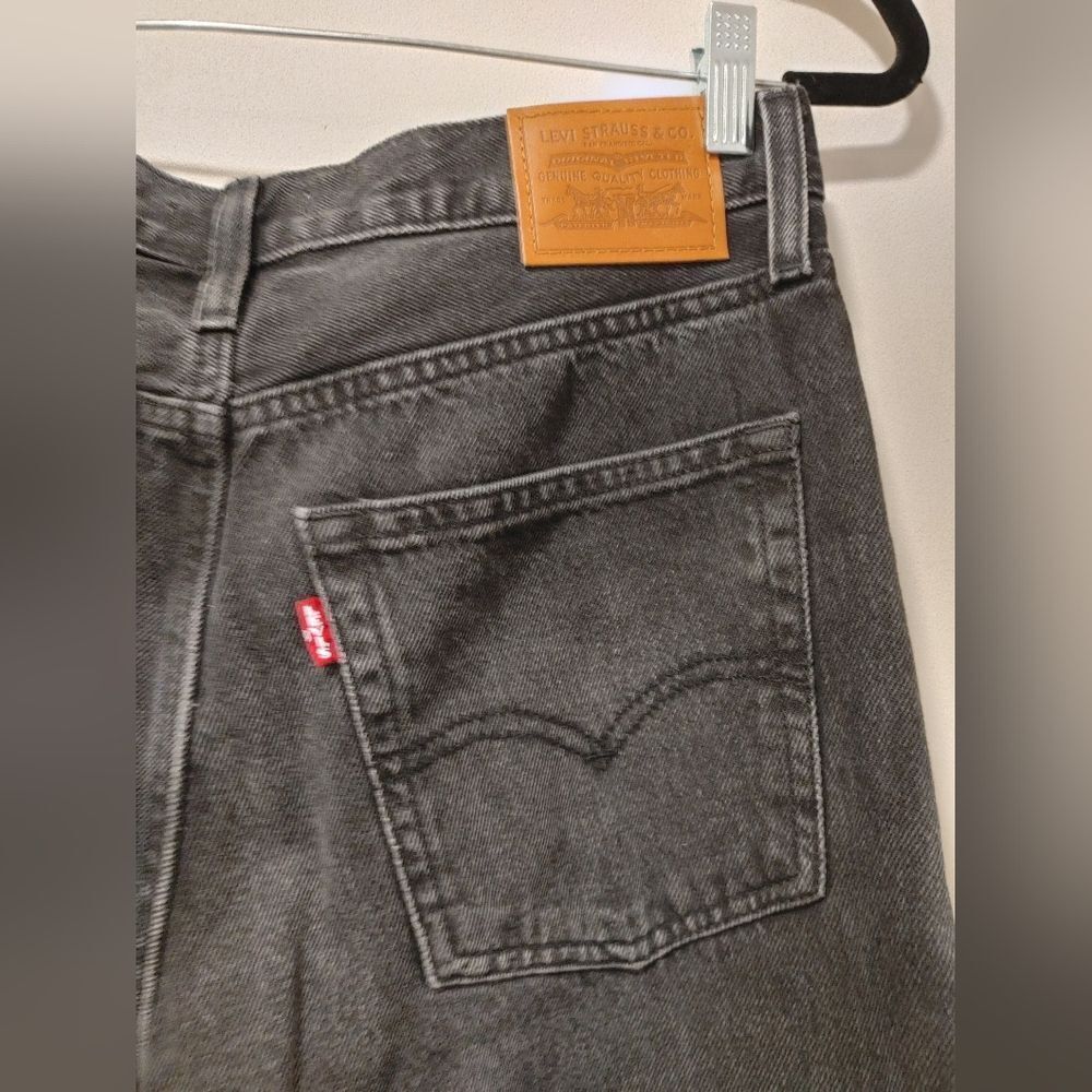 Levi's Baggy Dad Classic Black Jeans Women's Size 28 - Picture 6 of 9